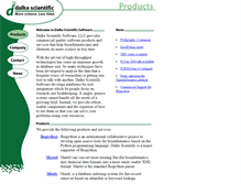Tablet Screenshot of dalkescientific.com